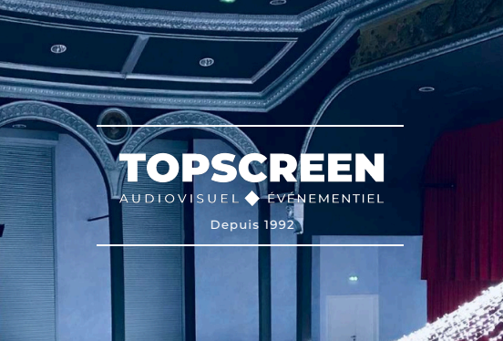 
TOPSCREEN : Société d'évènementielle et d'audiovisuelle
TOPSCREEN : Société d'évènementielle et d'audiovisuelle

TOPSCREEN : Société d'événementielle et d'audiovisuelle